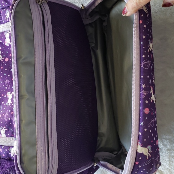 Bentgo Purple Insulated Kids Backpack - 16 Inch Durable Backpack. - Picture 6 of 15